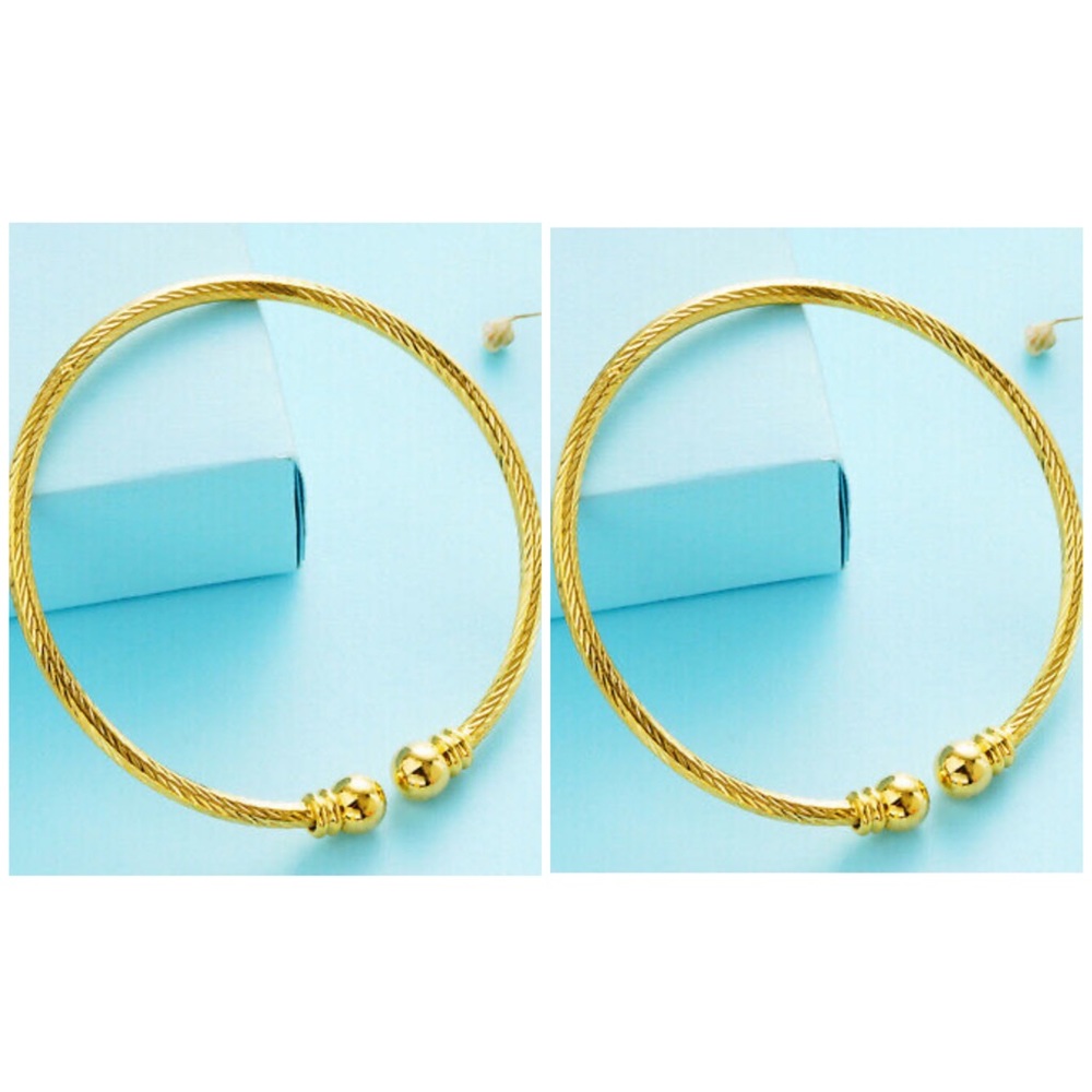 NEW{2} Fashion gold bangle bracelets